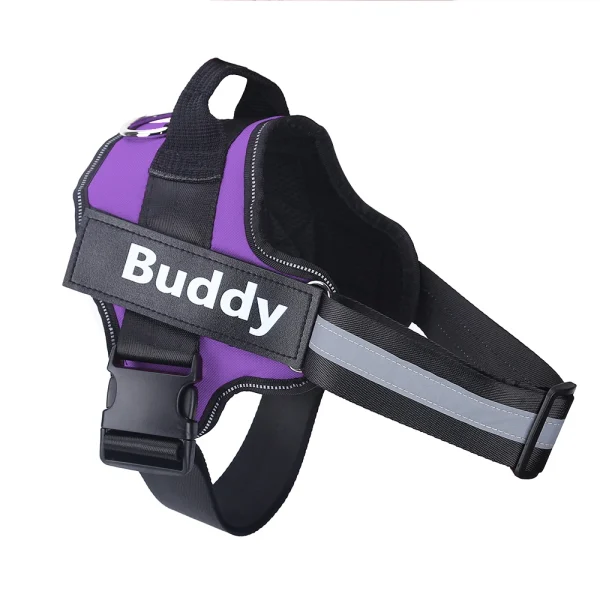 Reflective Breathable Adjustable - customizable - Pet Harness